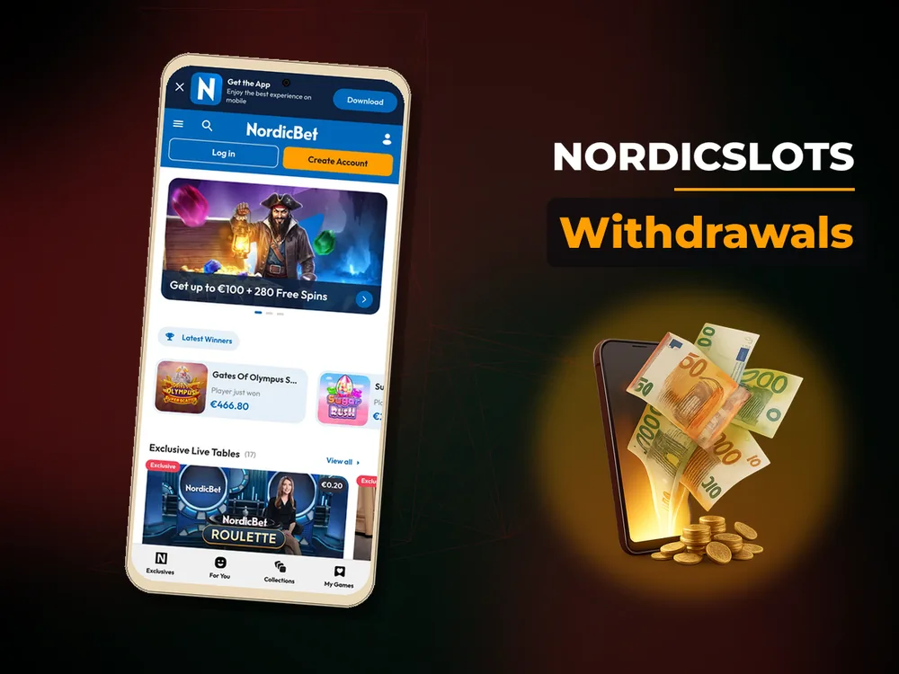 Nordicslots - Withdrawals