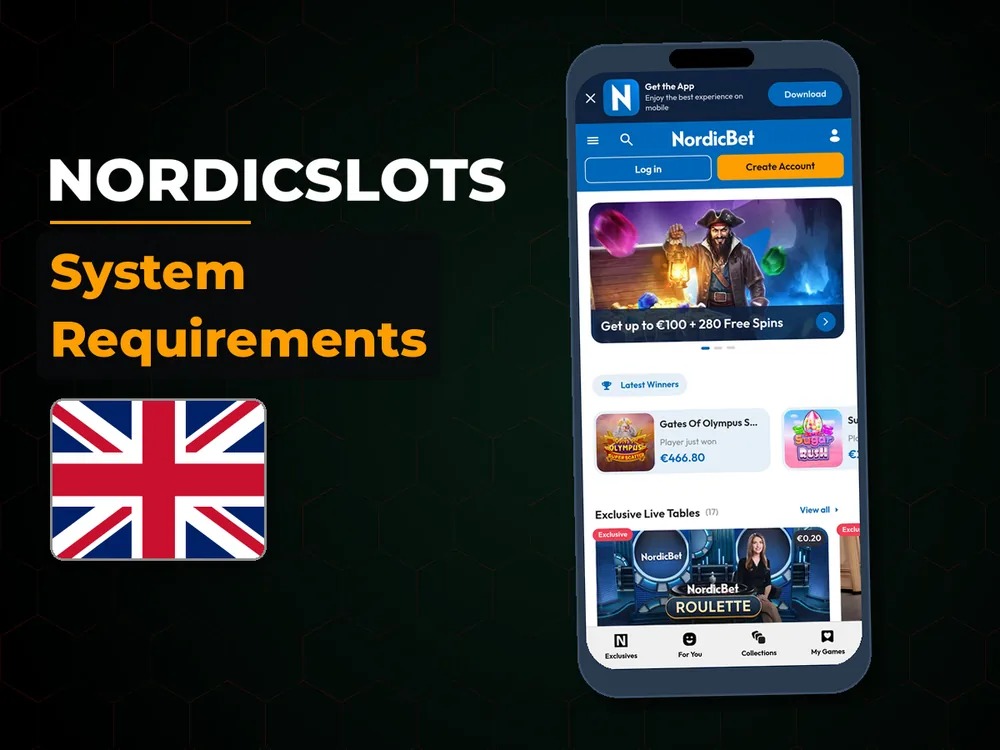 Nordicslots - System Requirements