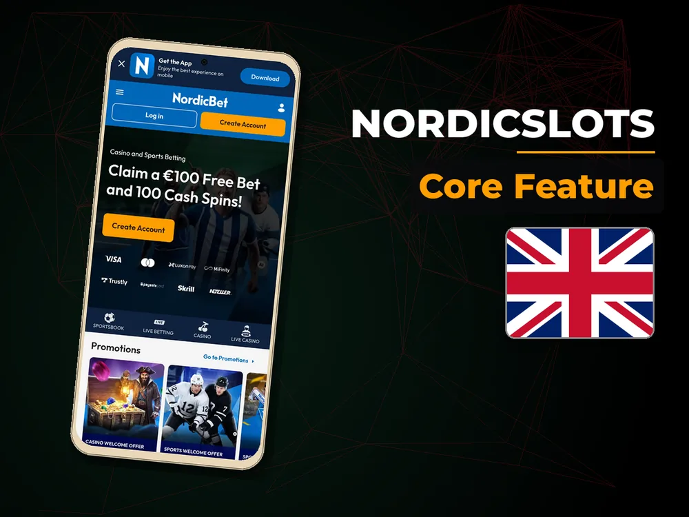 Nordicslots - Core Feature